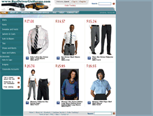 Tablet Screenshot of busdriveruniforms.com